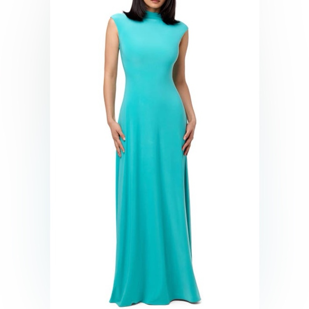 Naked Wardrobe Vibrant Blue Maxi Dress